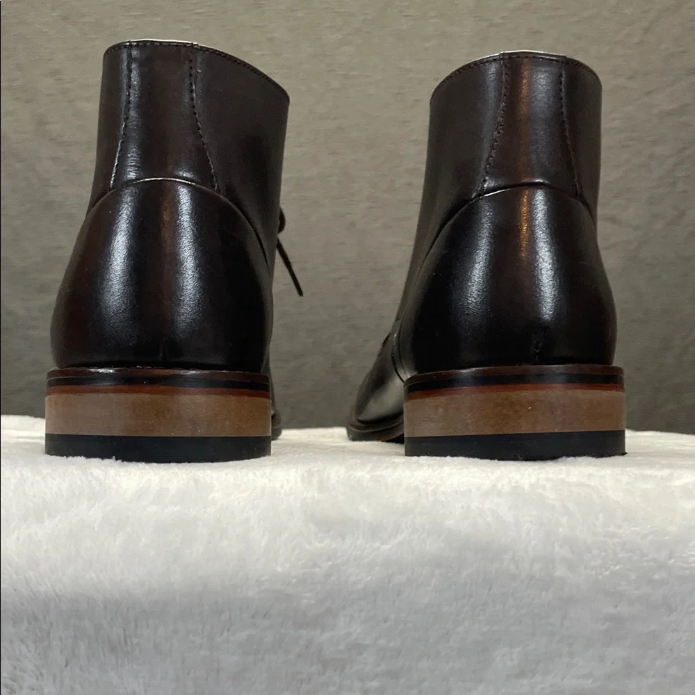 Bostonian Rich Brown Leather Chukka Boots Shoes